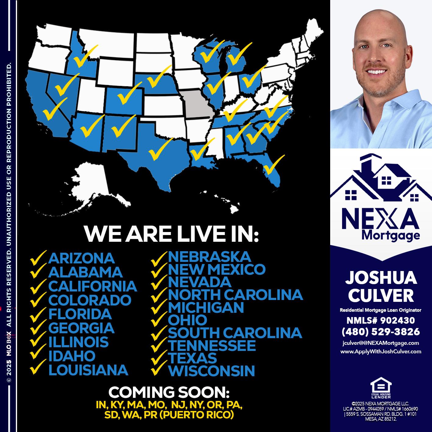 New Mexico live - Joshua Culver -Residential Mortgage Loan Originator & Recruiter