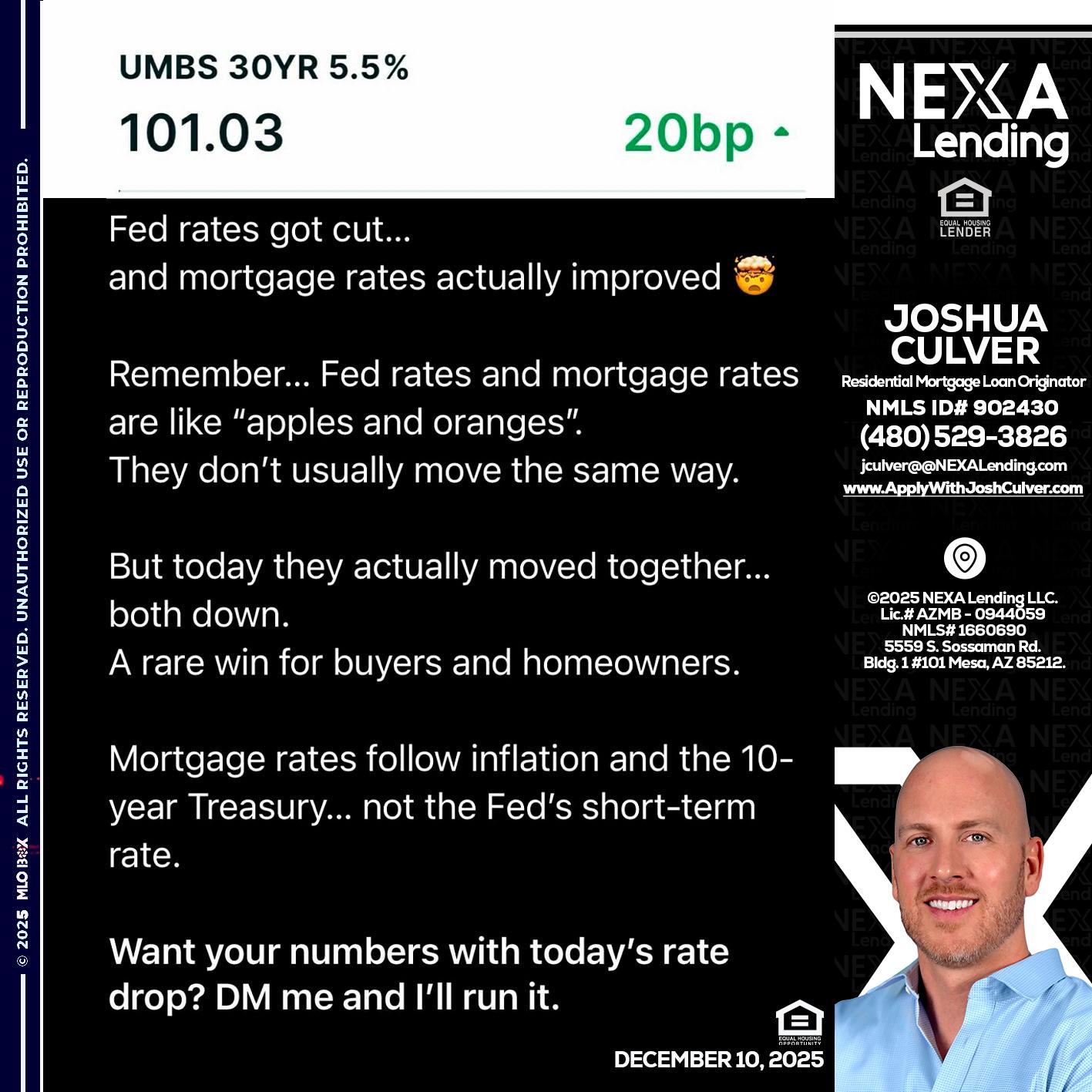 101.3 - Joshua Culver -Residential Mortgage Loan Originator & Recruiter