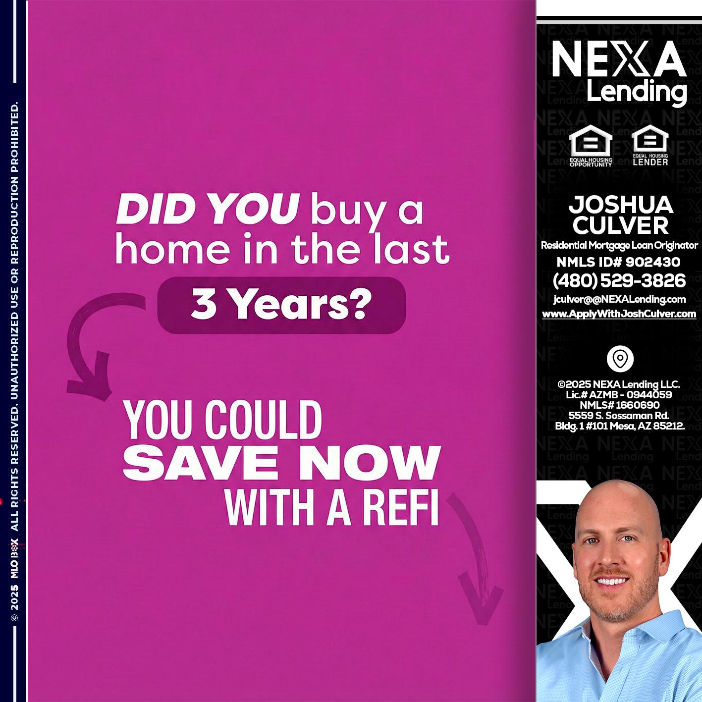 did you - Joshua Culver -Residential Mortgage Loan Originator & Recruiter