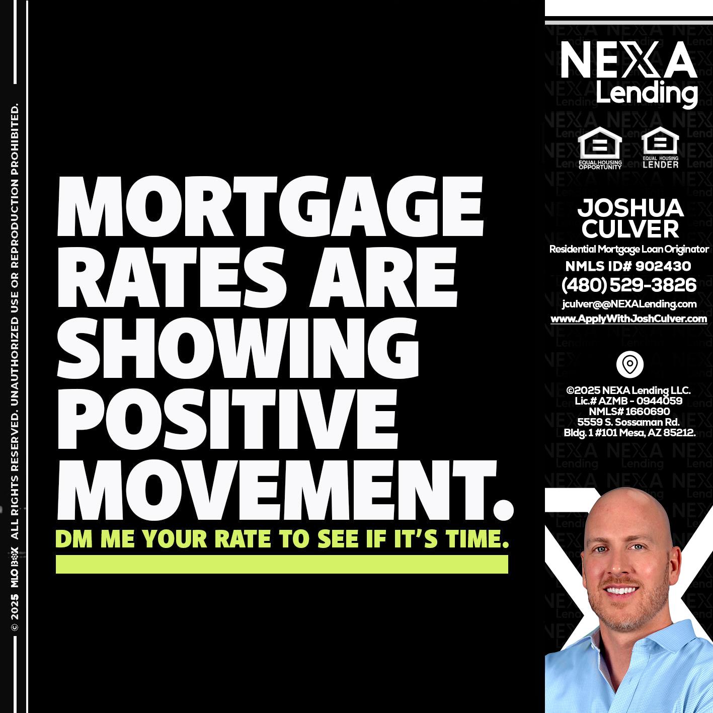 MORTGAGE - Joshua Culver -Residential Mortgage Loan Originator & Recruiter