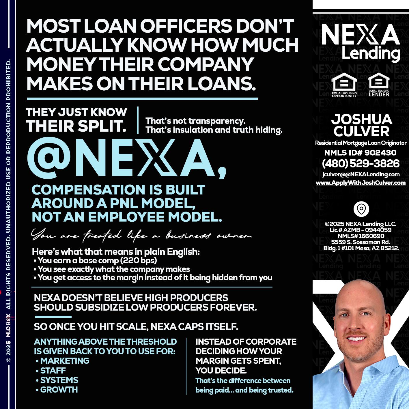 @NEXA - Joshua Culver -Residential Mortgage Loan Originator & Recruiter