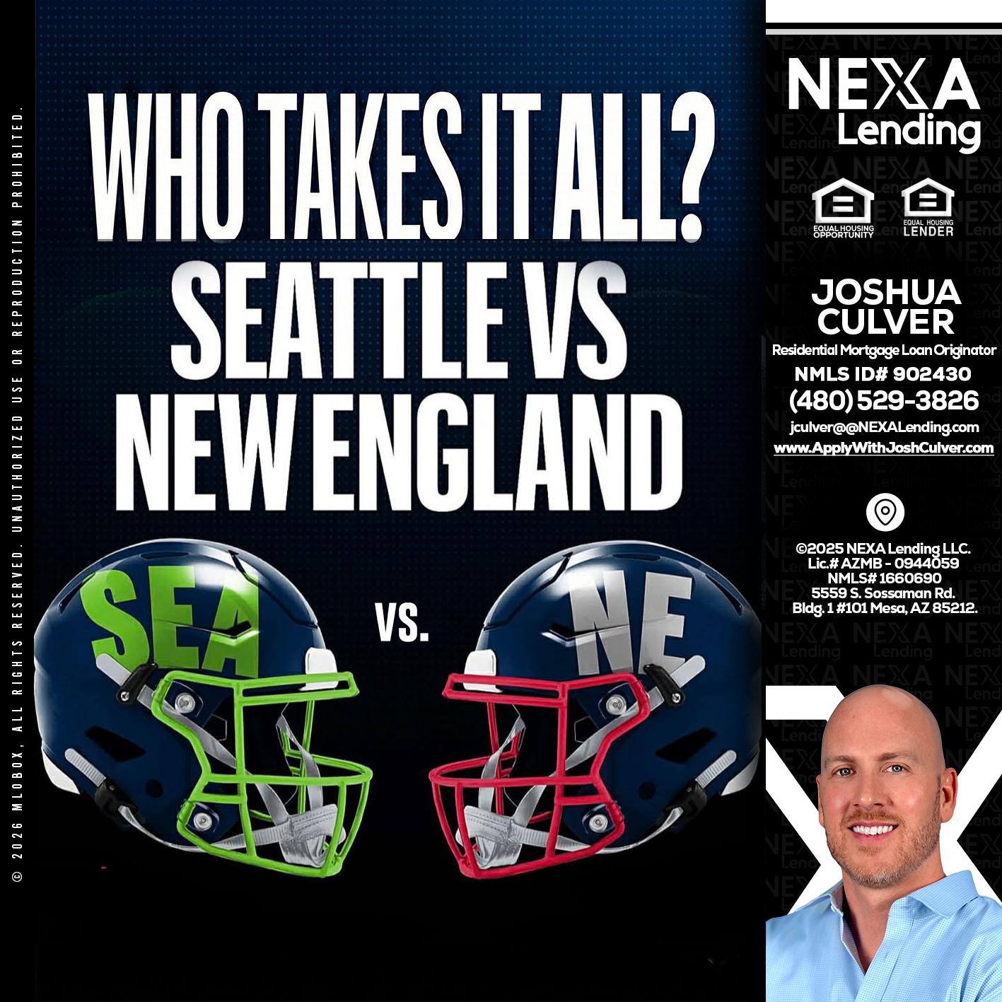 WHO TAKE IT ALL? - Joshua Culver -Residential Mortgage Loan Originator & Recruiter