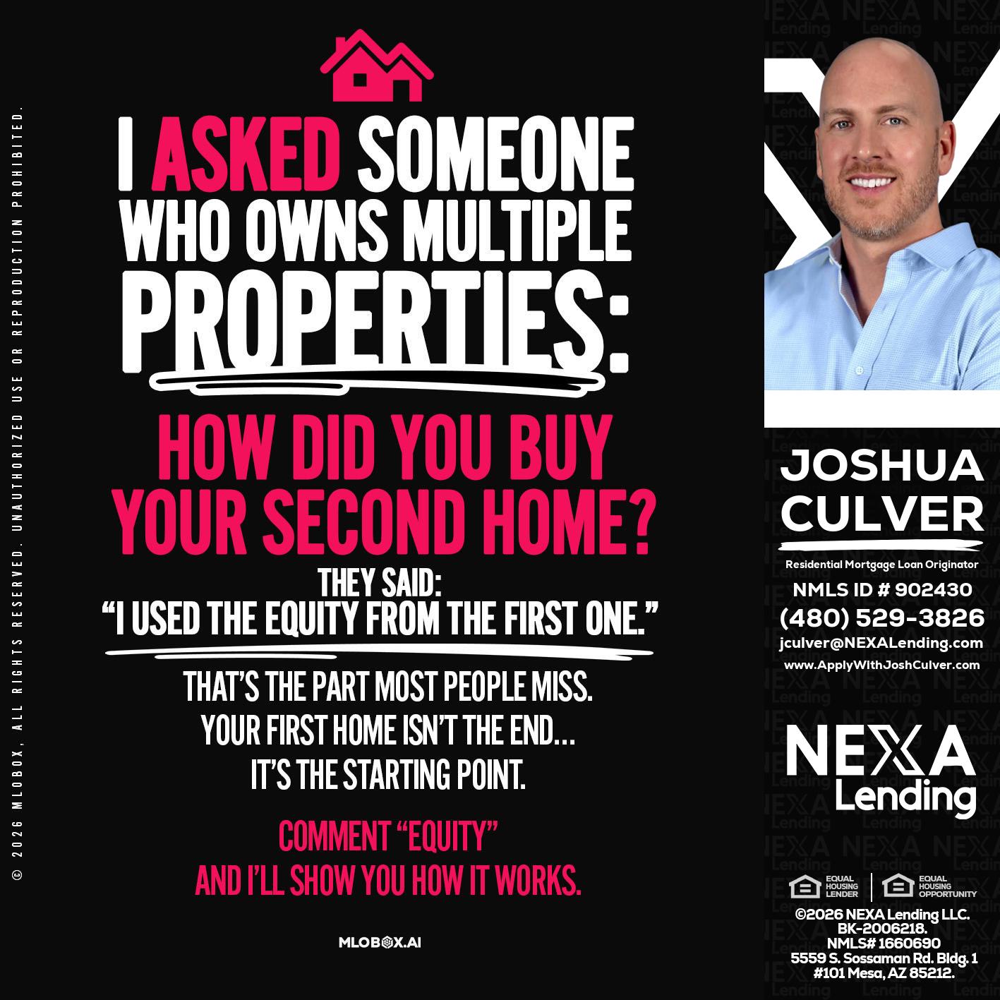 I ASKED SOMEONE - Joshua Culver -Residential Mortgage Loan Originator & Recruiter