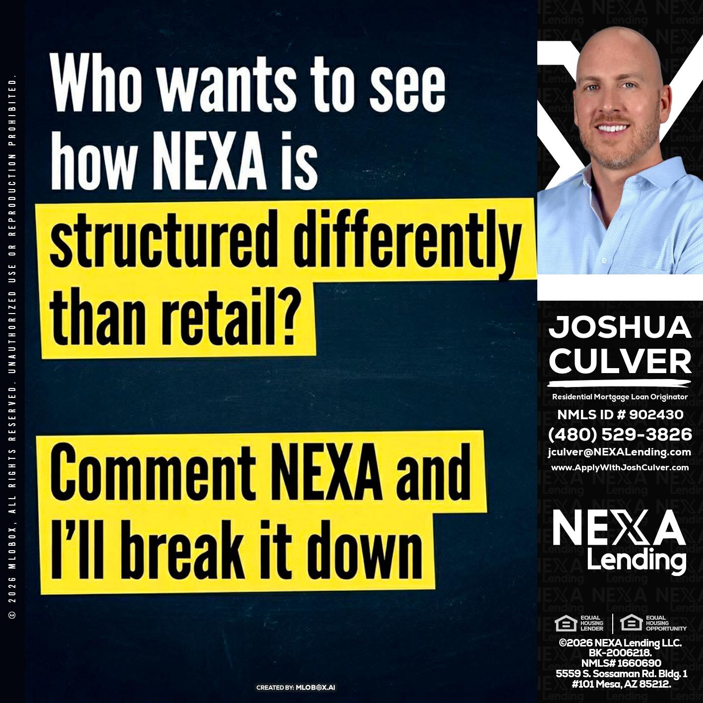 who want to see - Joshua Culver -Residential Mortgage Loan Originator & Recruiter