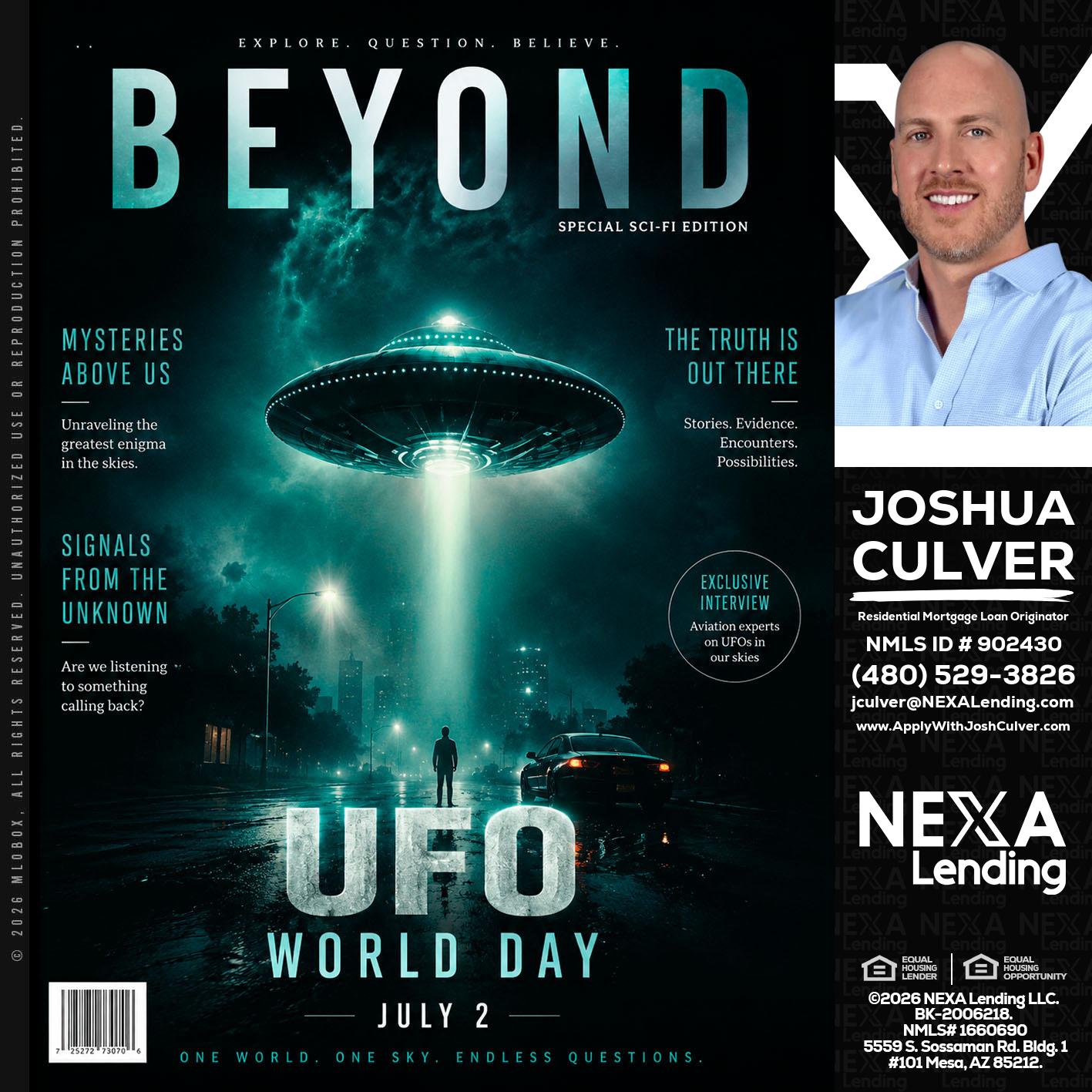 BEYOND - Joshua Culver -Residential Mortgage Loan Originator & Recruiter