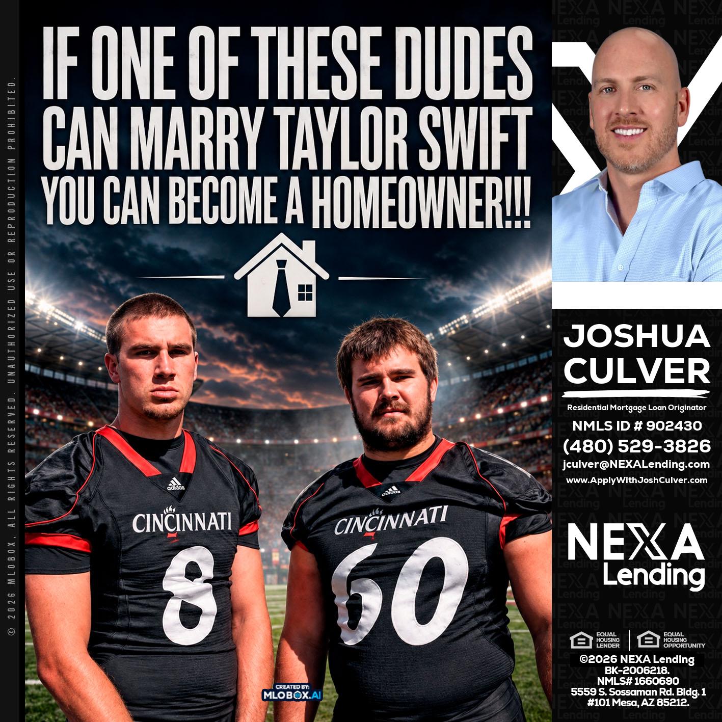 if one of these - Joshua Culver -Residential Mortgage Loan Originator & Recruiter